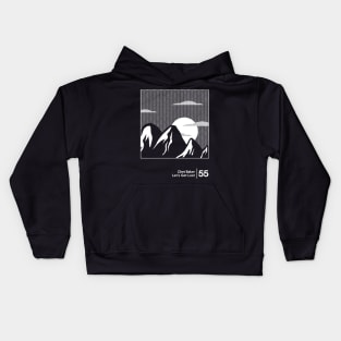 Chet Baker - Let's Get Lost / Minimal Style Graphic Design Artwork Kids Hoodie